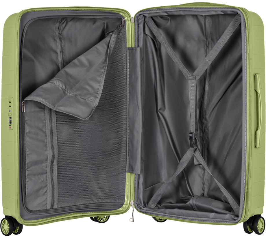 Чемодан 2E, Aero оливково-зеленый (2E-SPP-AERO-M-MG) фото 9