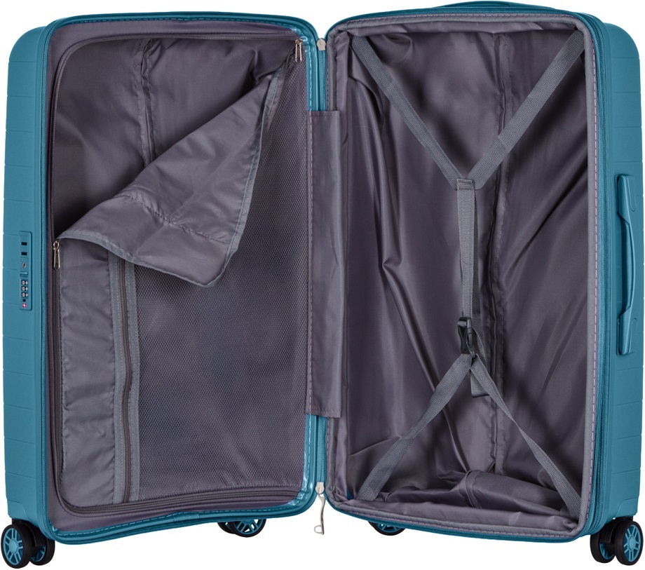 Чемодан 2E, Aero синий (2E-SPP-AERO-M-TB) фото 9