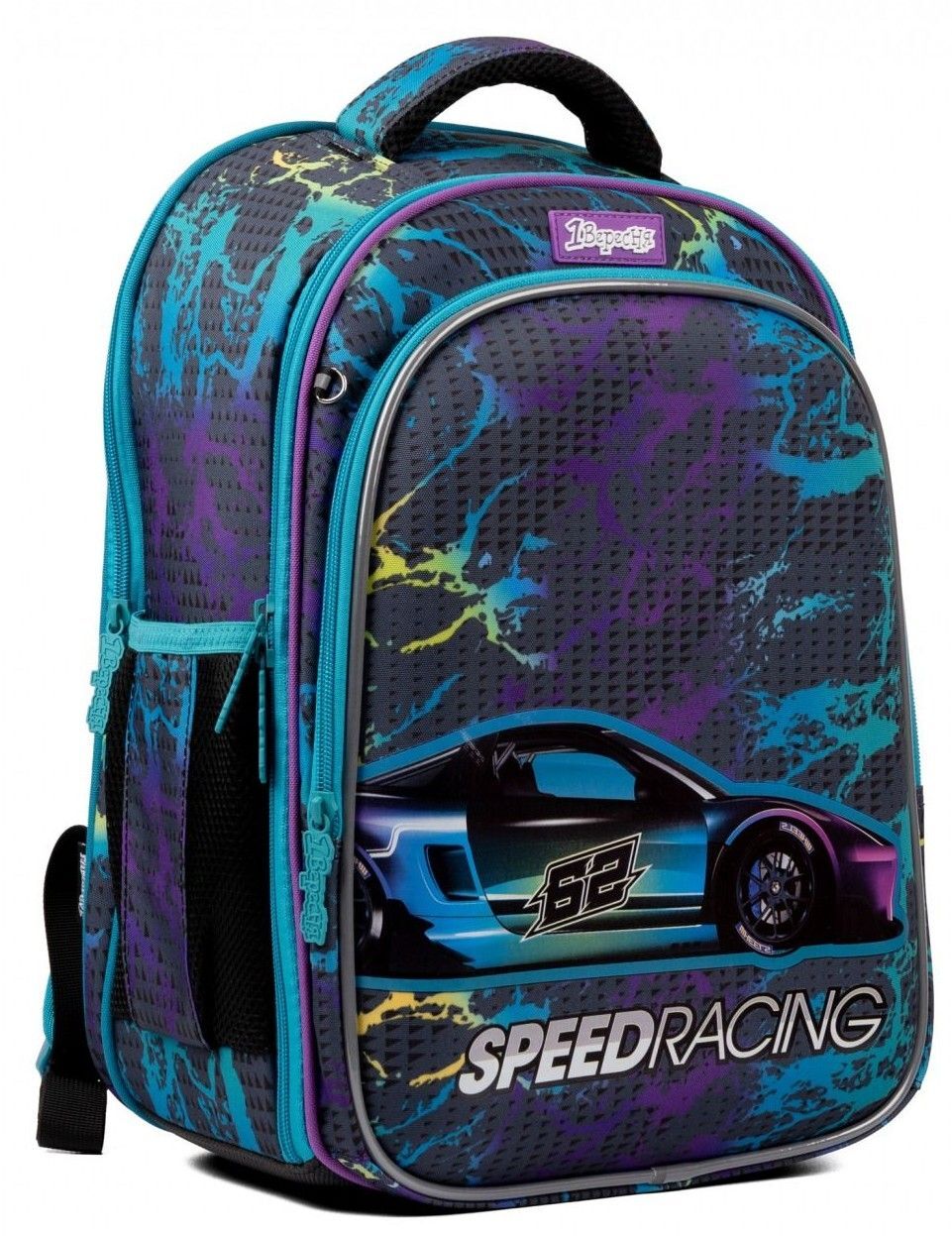 Рюкзак каркасний 1Вересня S-98 Speed Racing (559511)фото3
