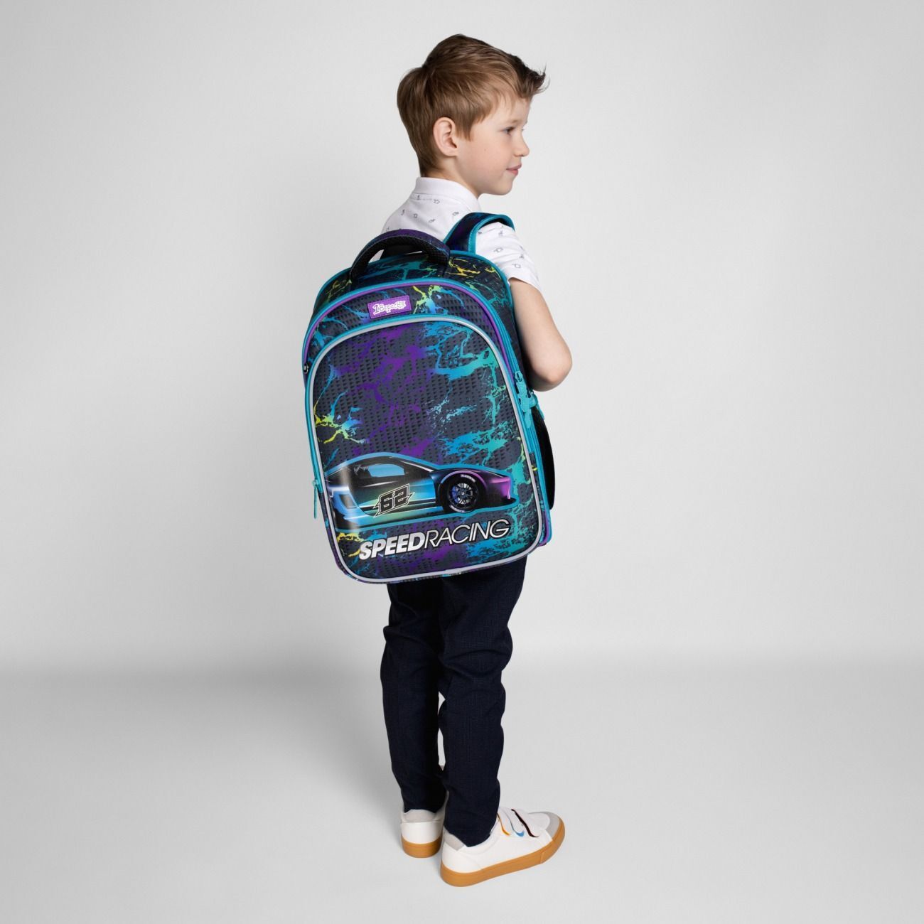 Рюкзак каркасний 1Вересня S-98 Speed Racing (559511)фото12