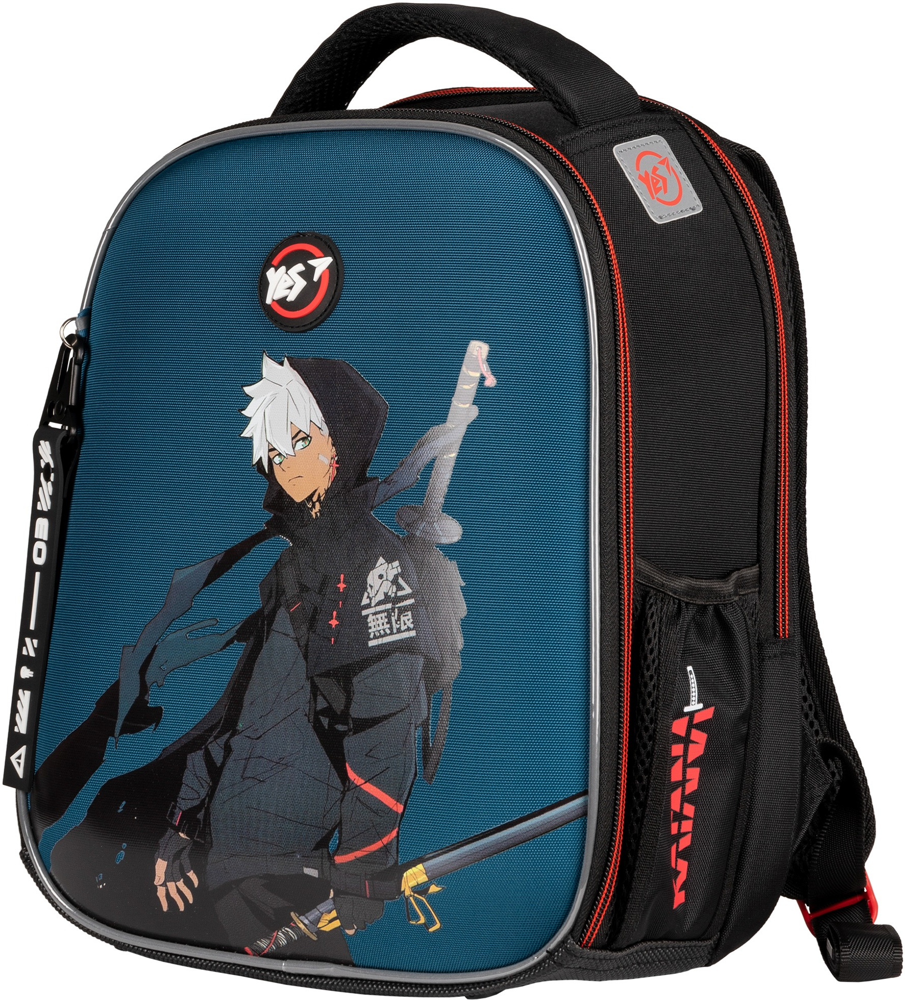 Рюкзак школьный каркасный Yes Katana H-100 (559552) фото 