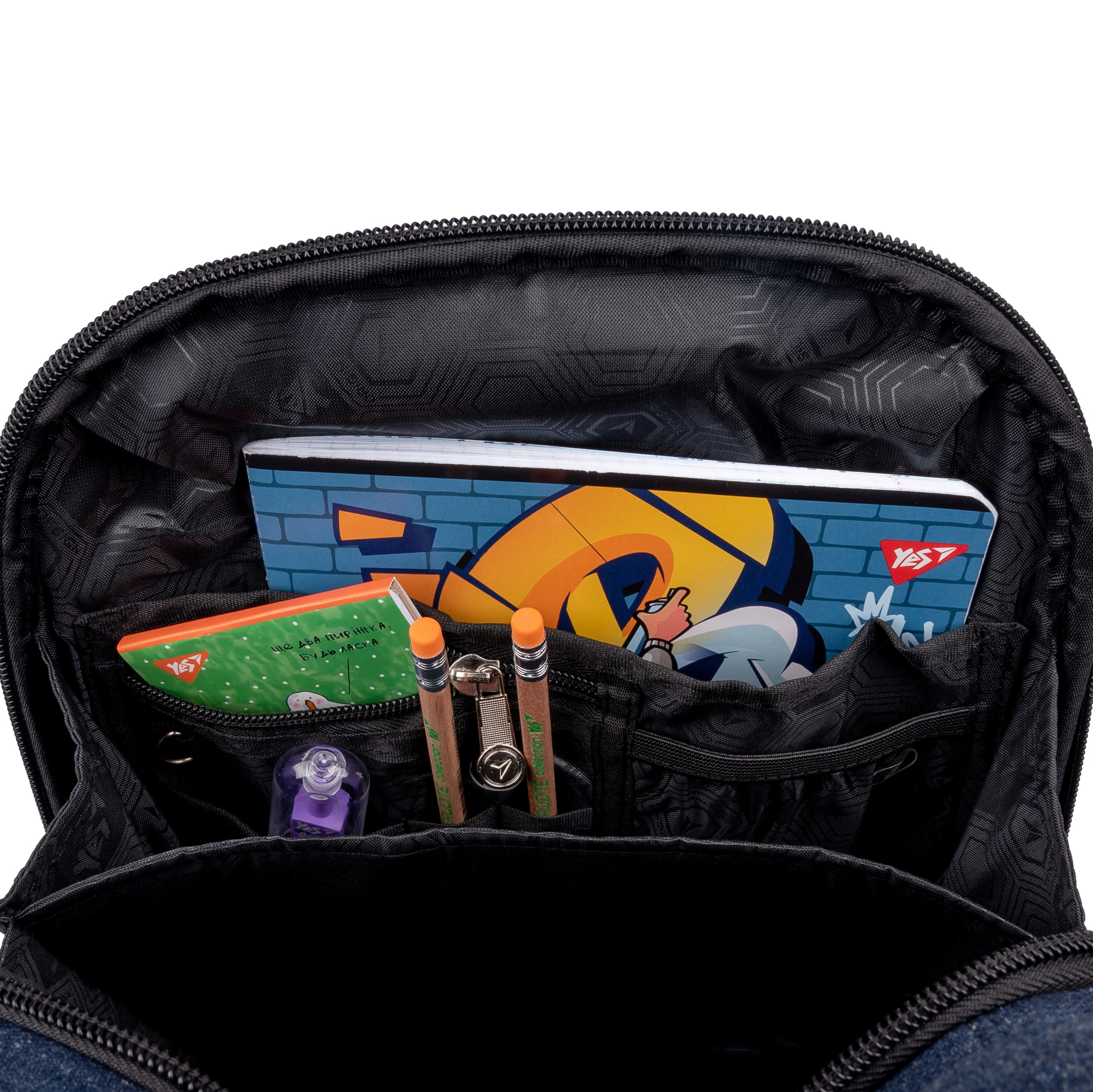 Рюкзак каркасний YES H-100 Smiley World (552223)фото