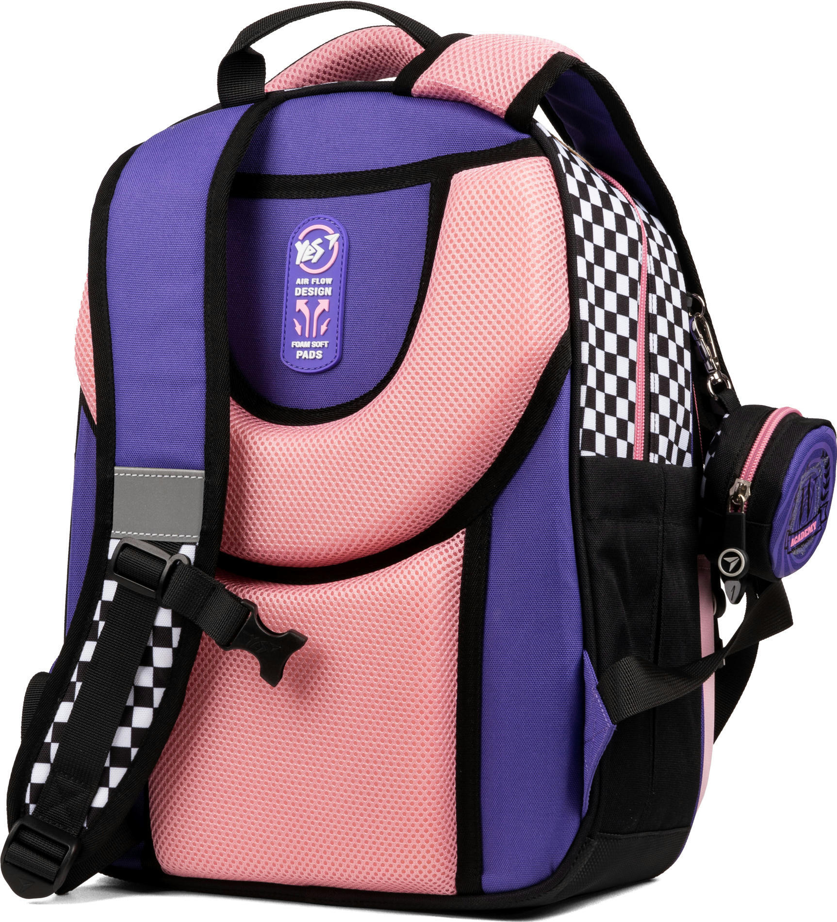 Рюкзак школьный полукаркасный Yes Academy S-91 (559587) фото 