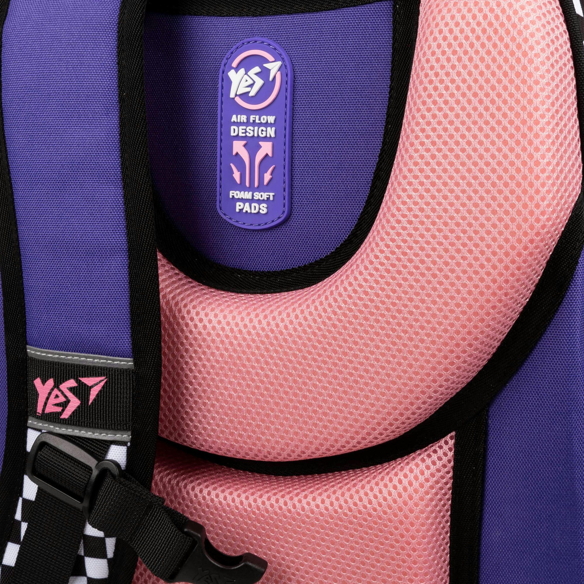 Рюкзак школьный полукаркасный Yes Academy S-91 (559587) фото 