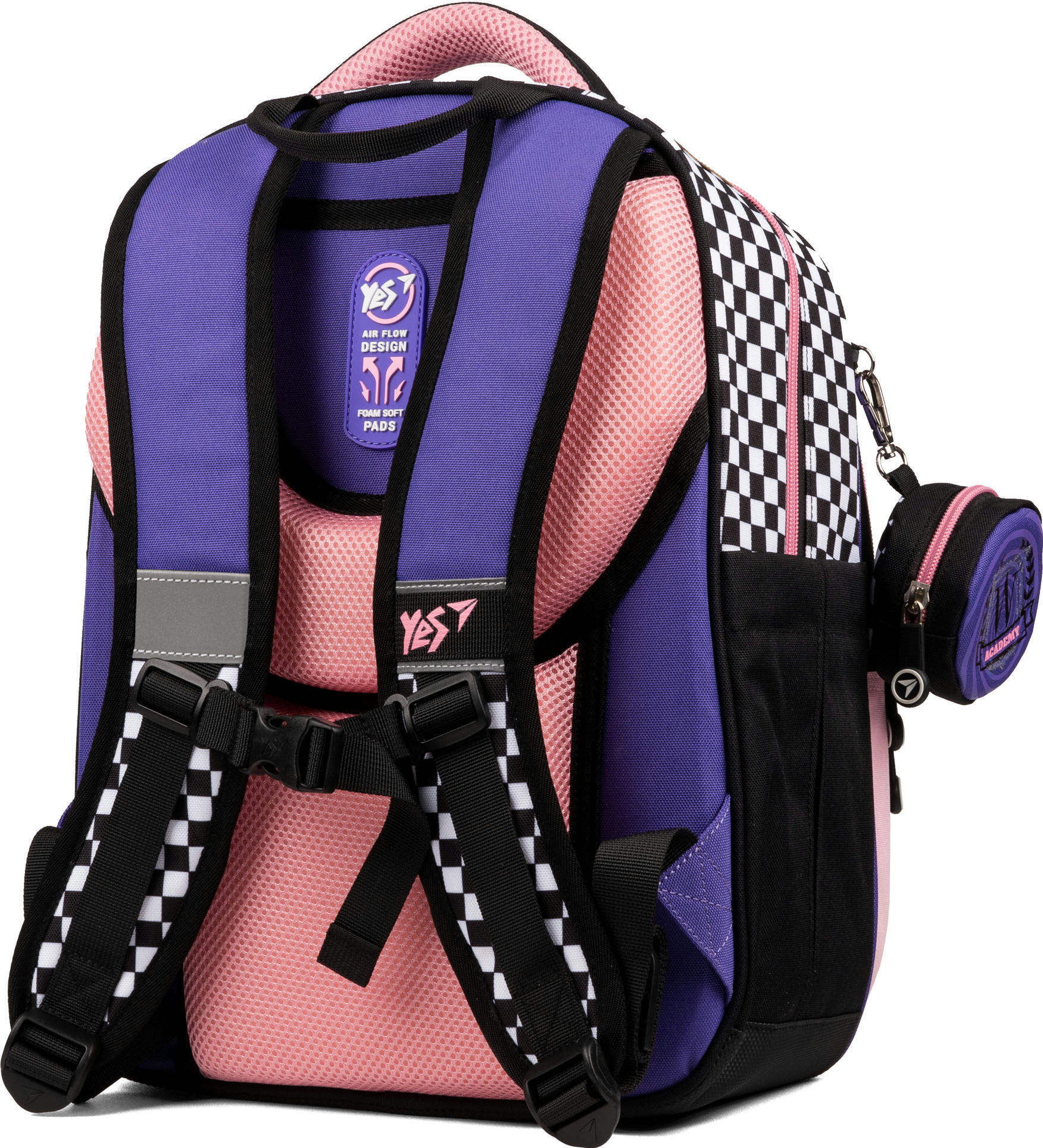 Рюкзак школьный полукаркасный Yes Academy S-91 (559587) фото 
