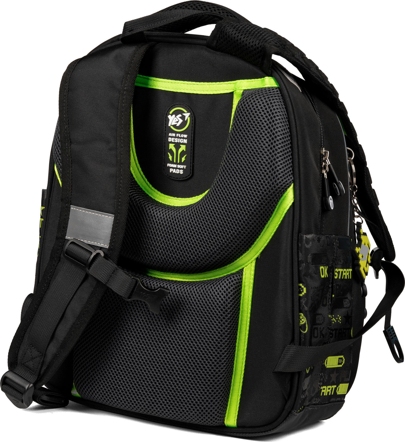 Рюкзак школьный полукаркасный Yes Gamer S-91 (559589) фото 4