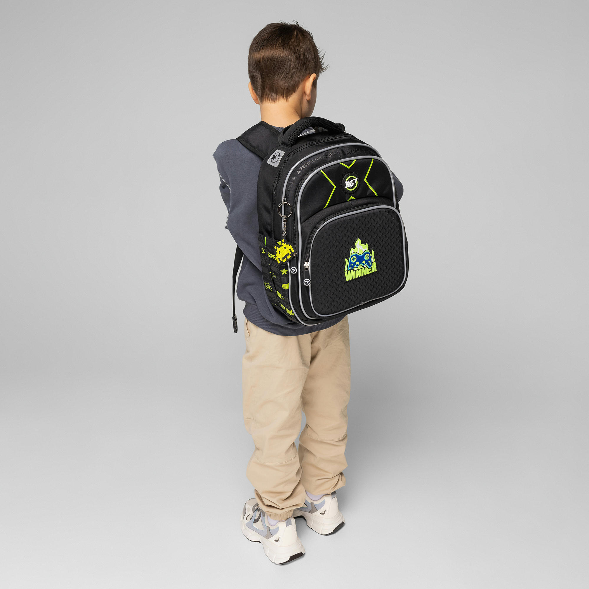 Рюкзак школьный полукаркасный Yes Gamer S-91 (559589) фото 23