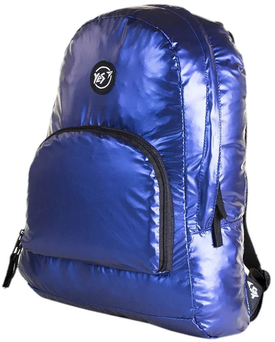 Рюкзак YES DY-15 Ultra light синий металик (558436) фото 