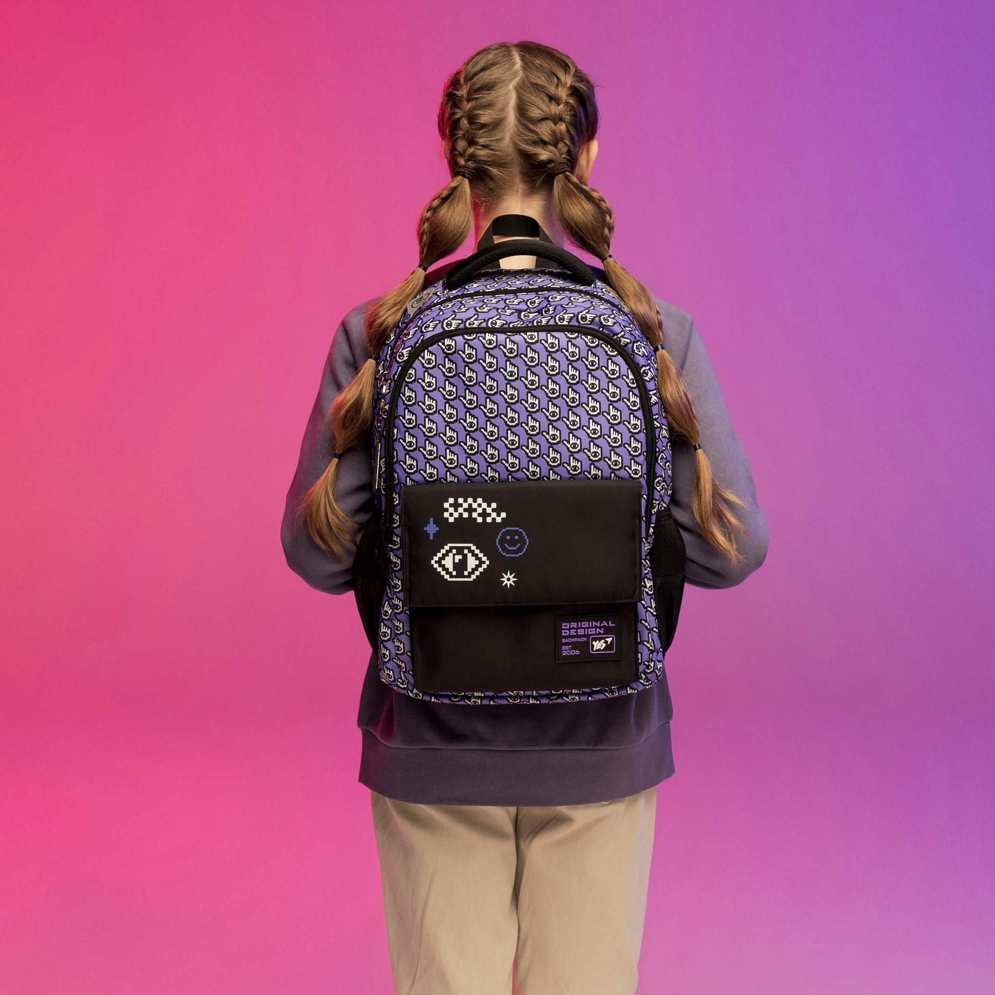 Рюкзак шкільний YES TS-48 All-Seeing Eye (559622)фото