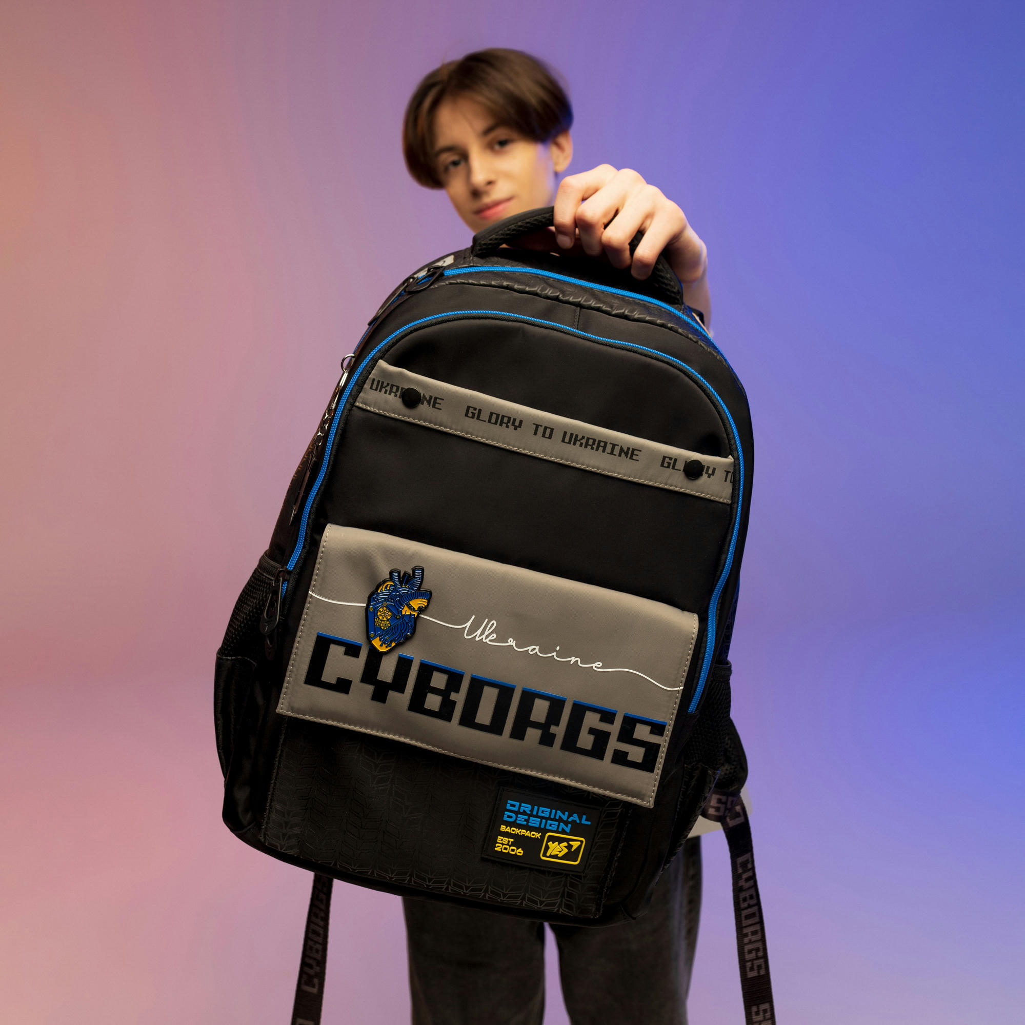 Рюкзак шкільний YES TS-48 Cyborgs (559625)фото