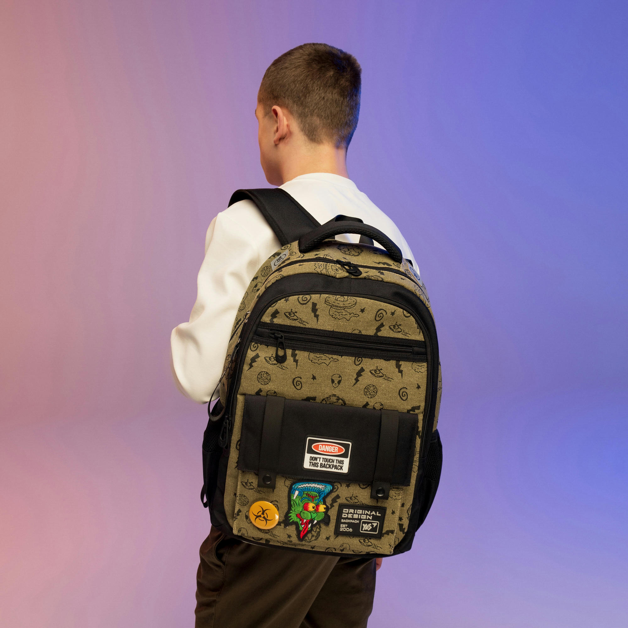 Рюкзак школьный Yes Danger TS-48 (559623) фото 