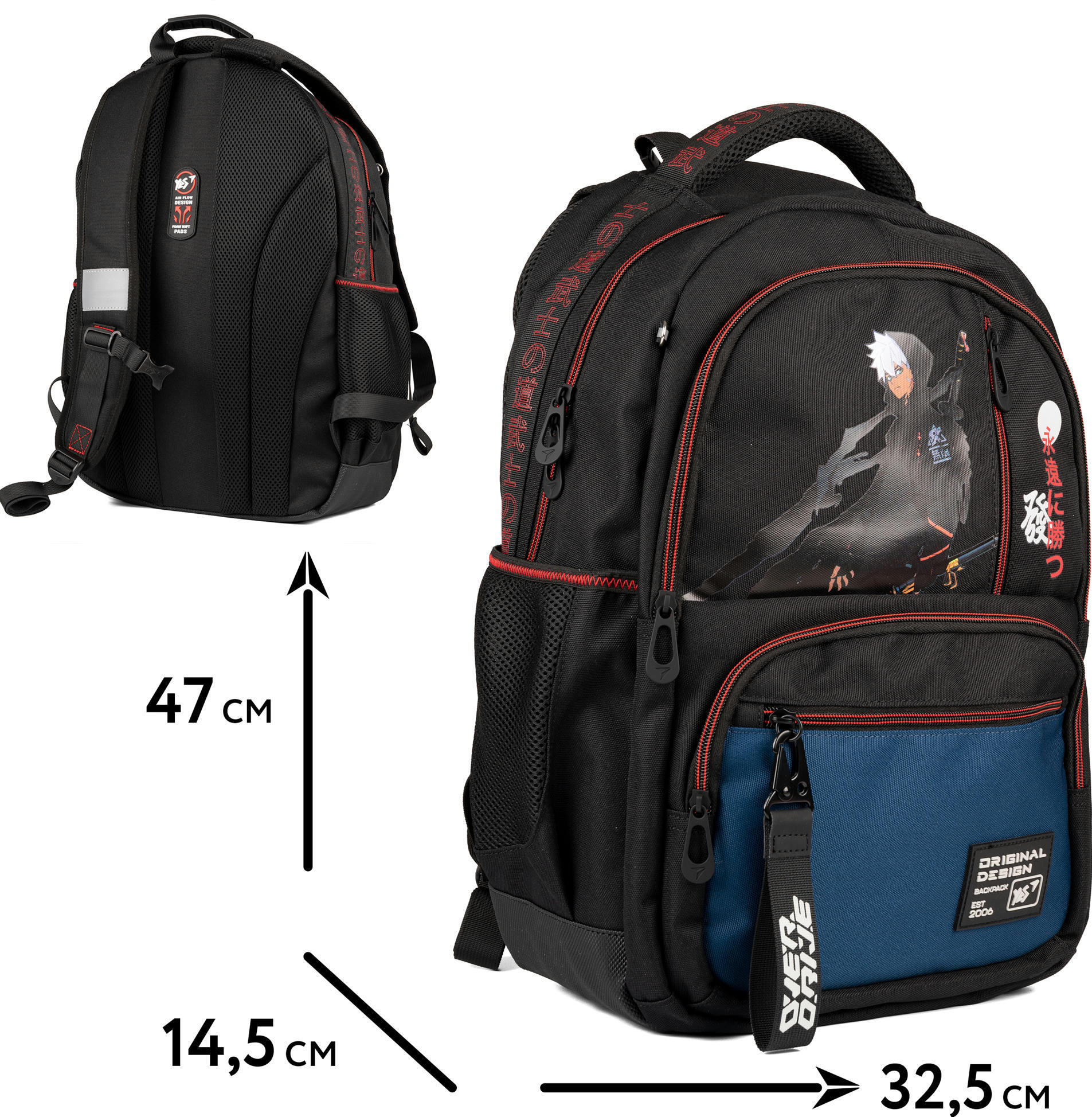 Рюкзак школьный Yes Katana TS-50 (559750) фото 7