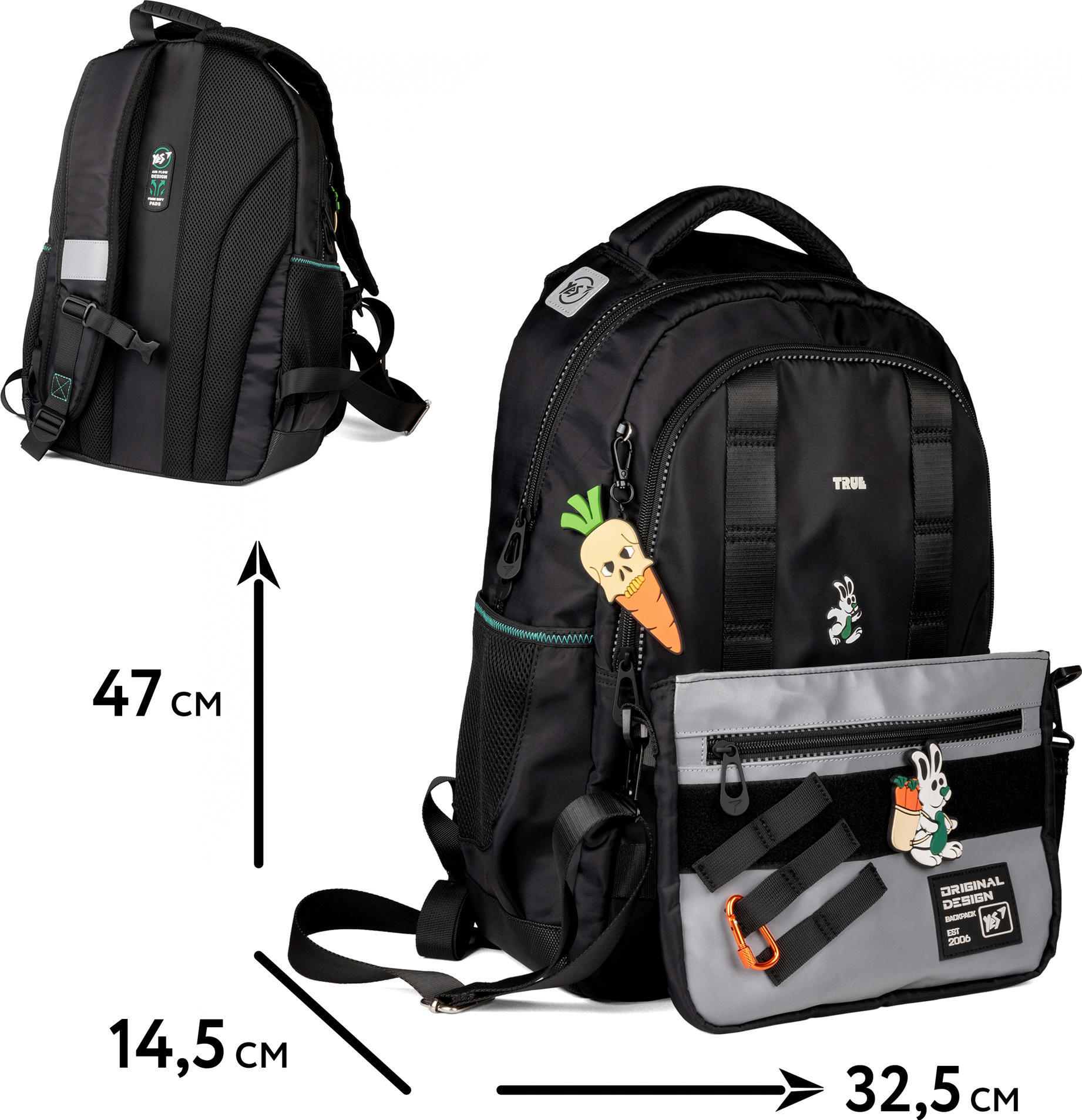 Рюкзак шкільний YES TS-50 True (559627)фото