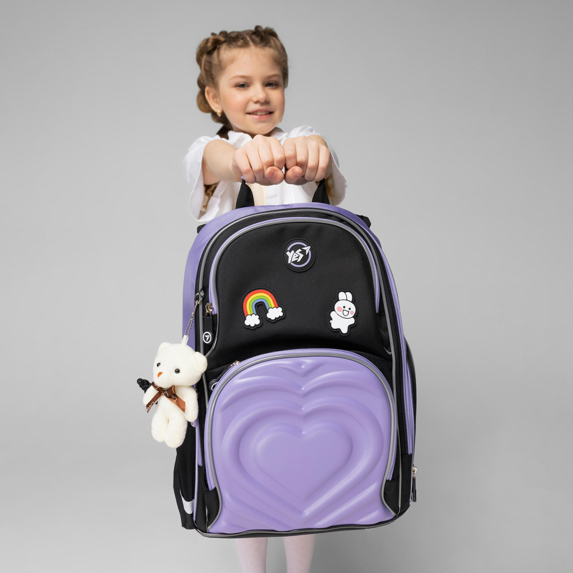 Рюкзак шкільний напівкаркасний YES S-100 Girl's Dream (559578)фото22