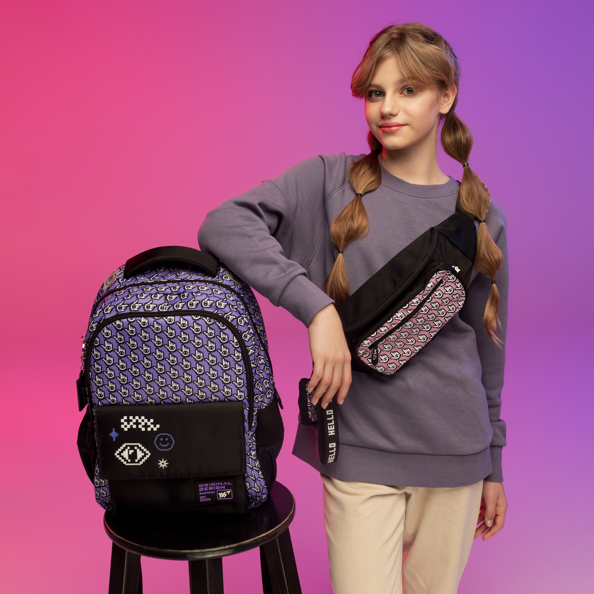 Сумка на пояс YES SP-29 All-Seeing Eye (559691)фото7