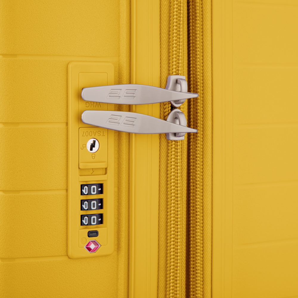 Чемодан 2E Aero янтарно-желтый (2E-SPP-AERO-S-AY) фото 12