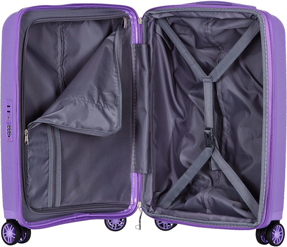 Чемодан 2E Aero сиреневый (2E-SPP-AERO-S-LV) фото 3