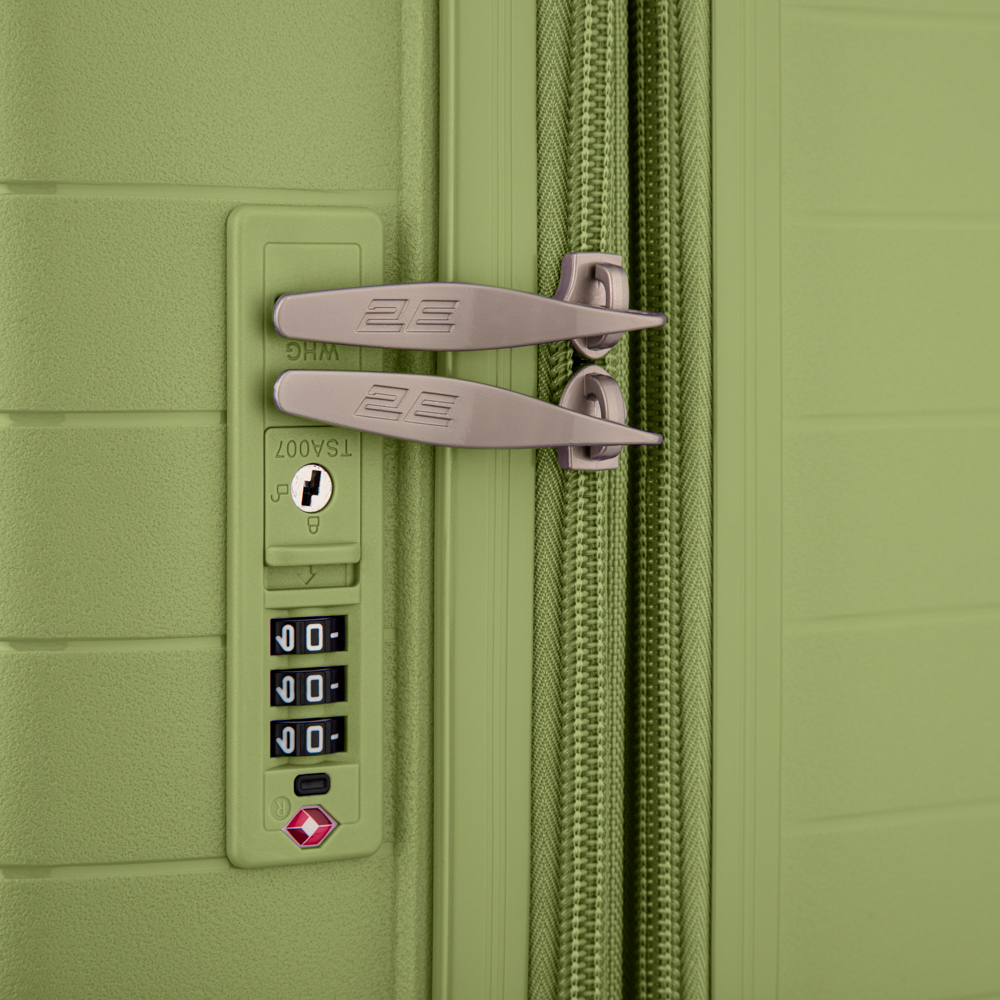 Валіза 2E Aero оливково-зелений (2E-SPP-AERO-S-MG)фото12