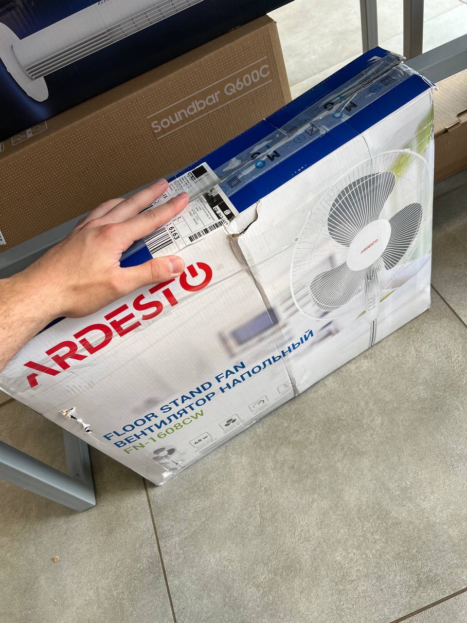 Вентилятор Ardesto FN-1608RW фото