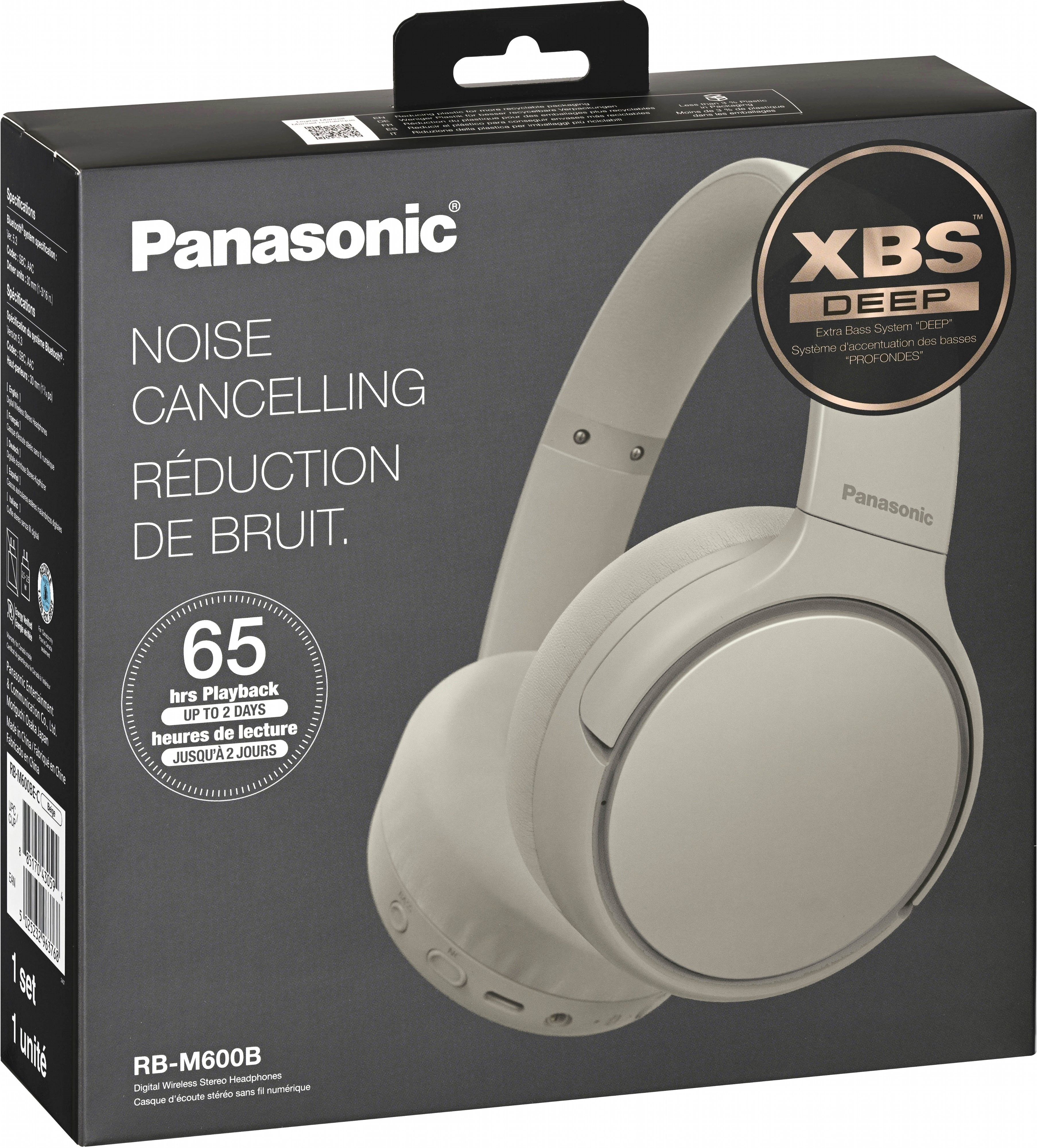 Наушники Panasonic RB-M600B Beige (RB-M600BE-C) фото 11