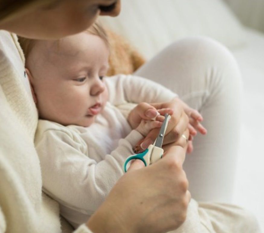 Маникюрный набор BABOO, ножницы и кусачки для ногтей, 0+ месяцев (2-220) (12-002) фото 5