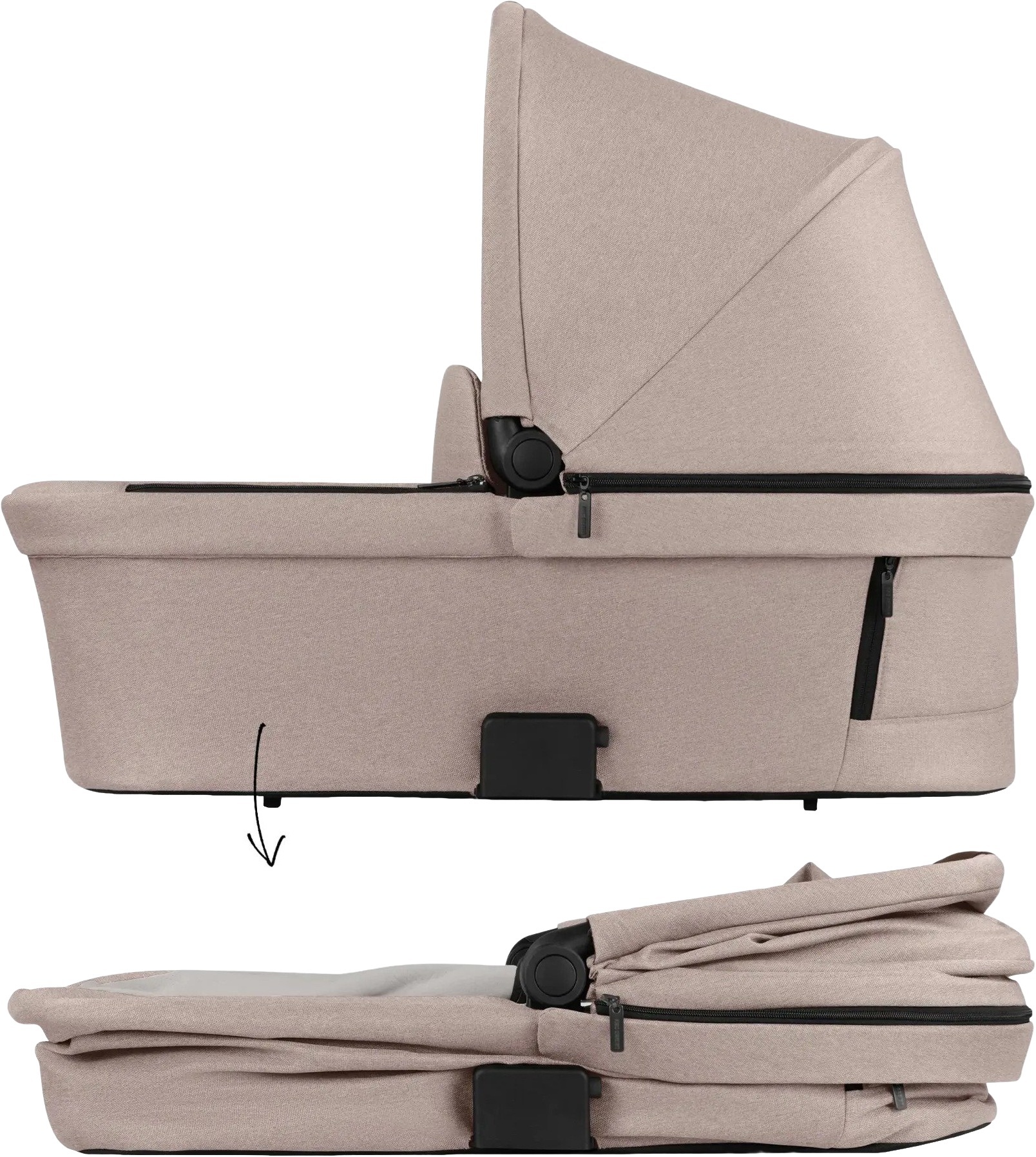 Люлька к коляске ABC Design Samba 2 Camel (12005072520) фото 3