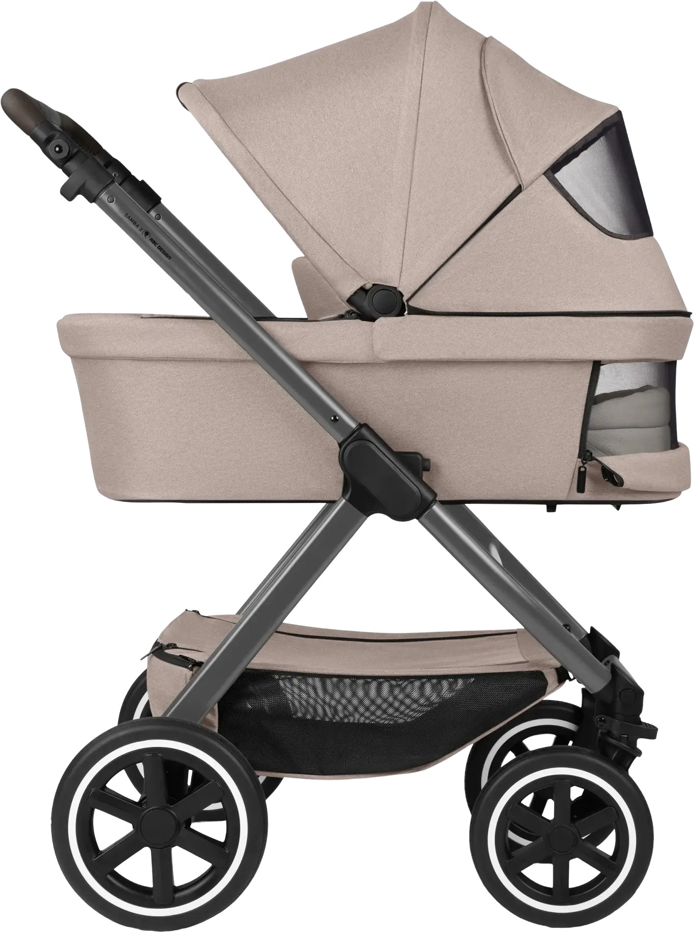 Люлька к коляске ABC Design Samba 2 Camel (12005072520) фото 7