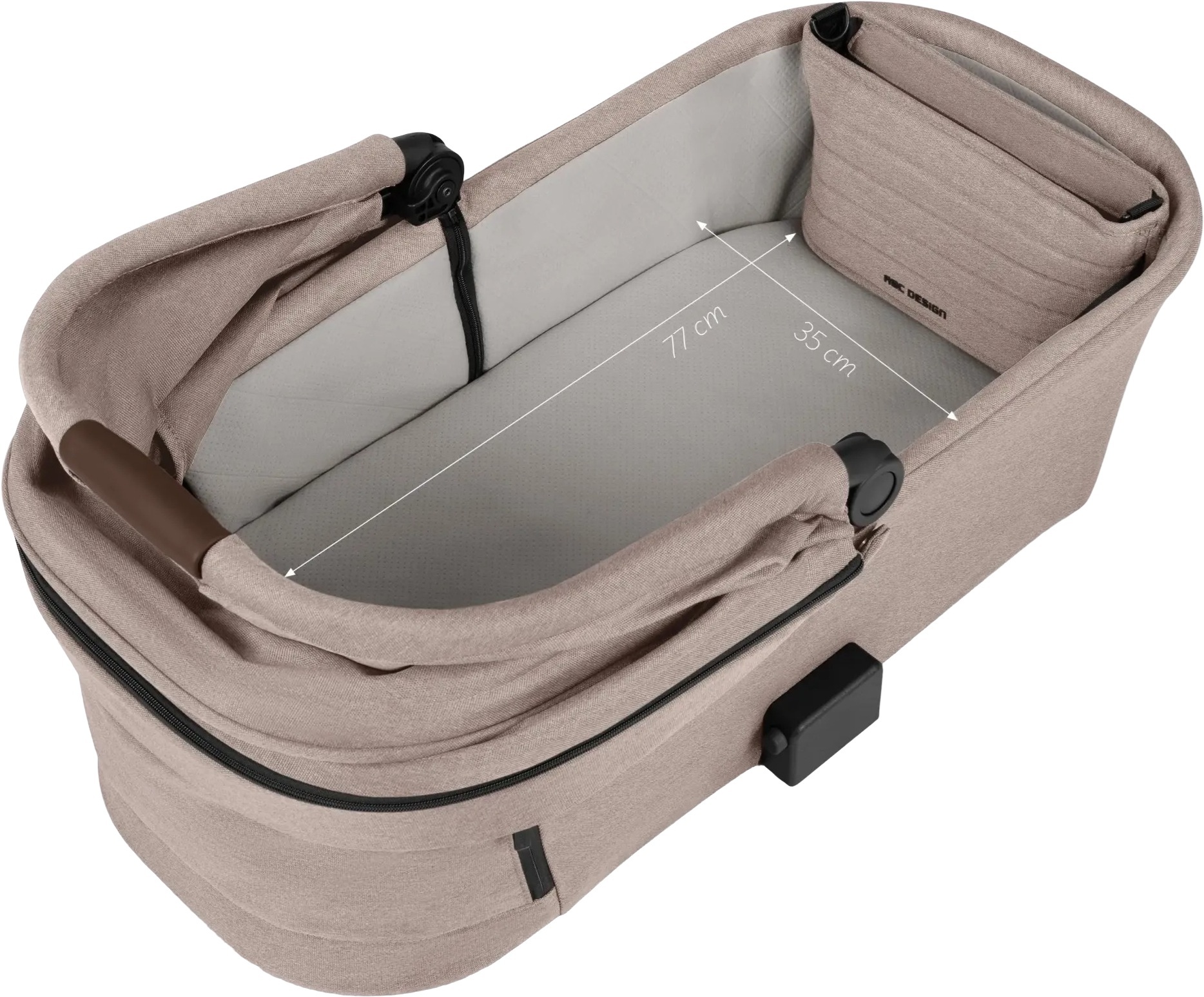 Люлька к коляске ABC Design Samba 2 Camel (12005072520) фото 4