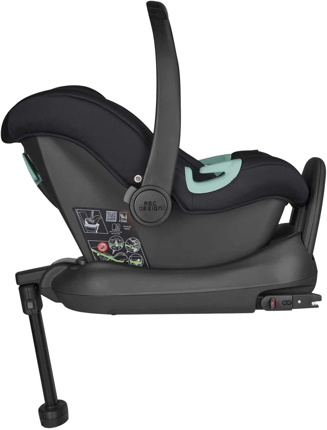 Автокресло ABC Design Tulip i-Size Black (12005101000) фото
