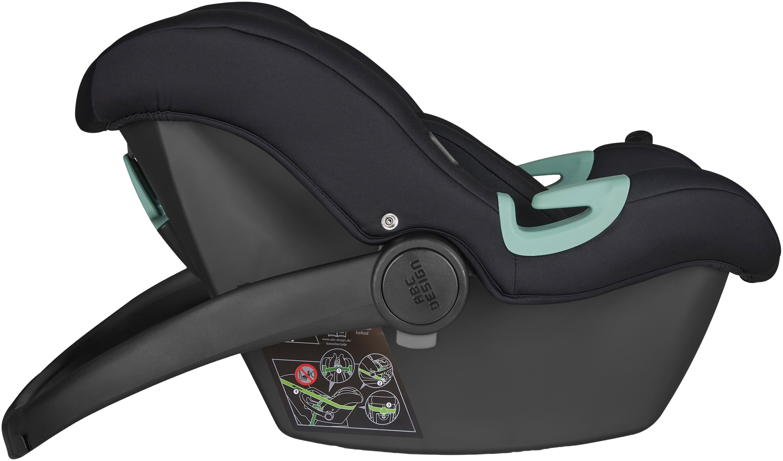 Автокресло ABC Design Tulip i-Size Black (12005101000) фото 7