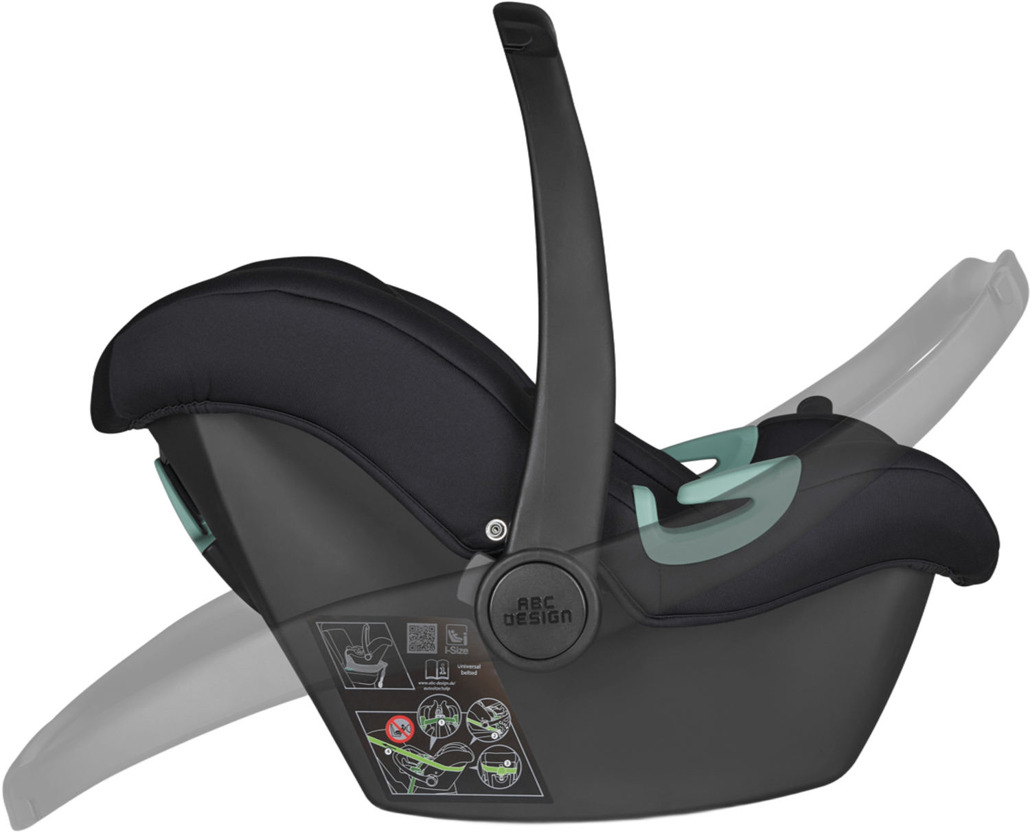 Автокресло ABC Design Tulip i-Size Black (12005101000) фото