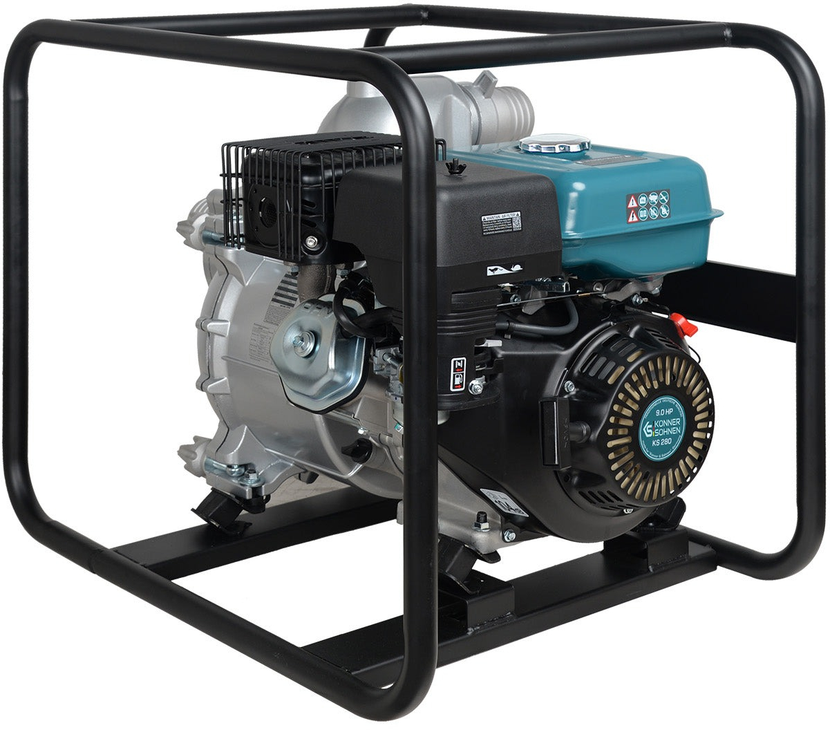 Мотопомпа бензиновая Konner&Sohnen KS 80MW 1000л/мин (KS80MW) фото
