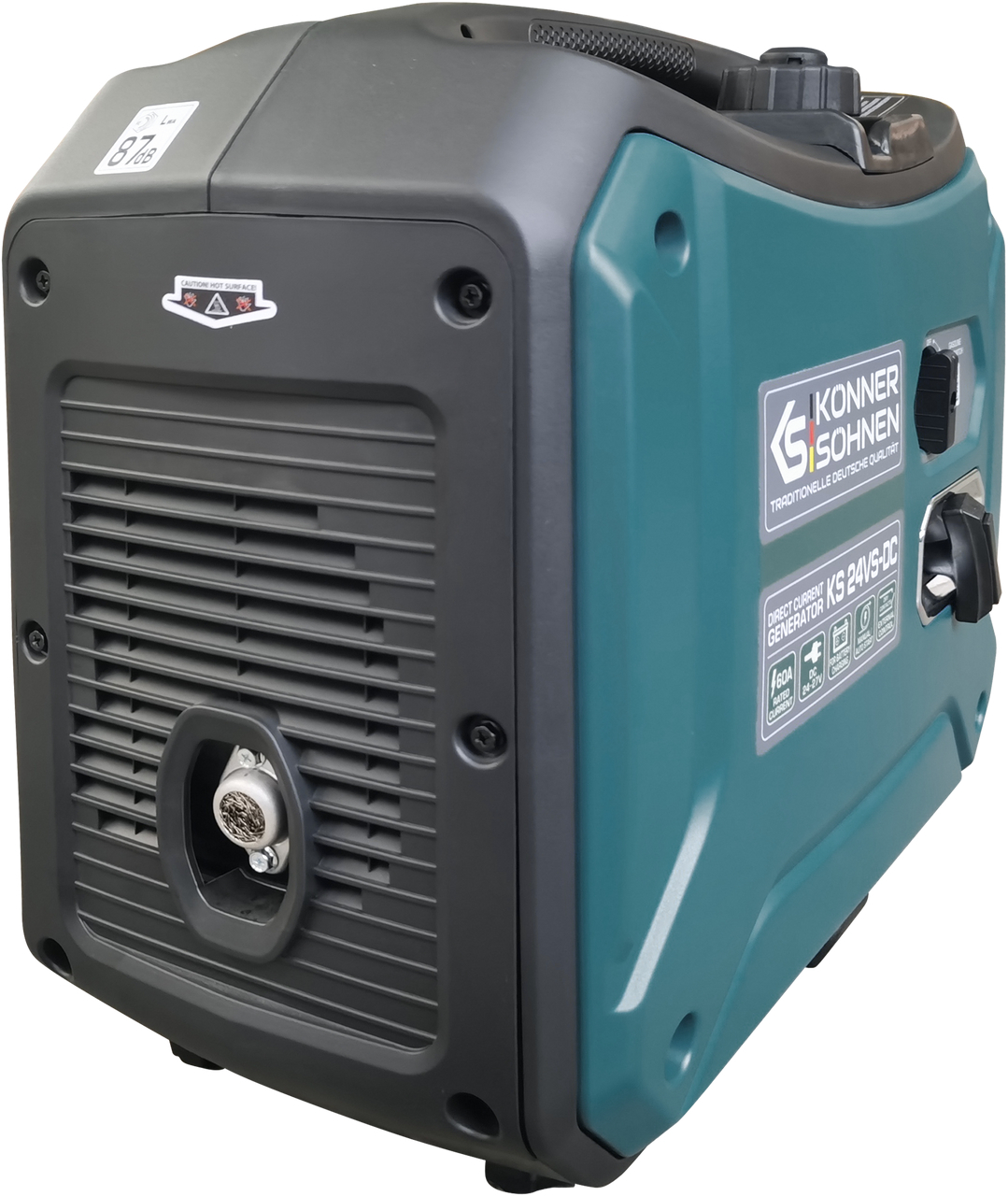Генератор постоянного тока бензиновый Konner&Sohnen KS 24VS-DC 24-27В 60А (KS24VS-DC) фото 6