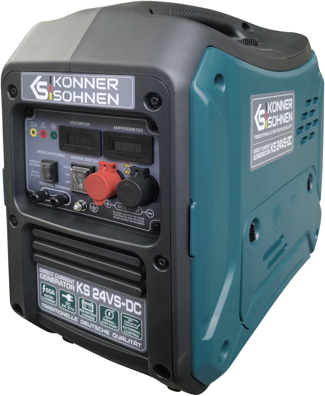 Генератор постоянного тока бензиновый Konner&Sohnen KS 24VS-DC 24-27В 60А (KS24VS-DC) фото 3