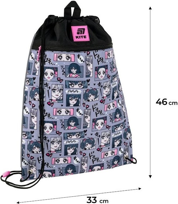 Сумка для взуття Kite 601M Anime Girl (k25-601m-9)фото