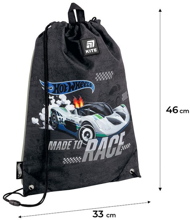 Сумка для взуття Kite 600M Hot Wheels-1 (hw25-600m-1)фото