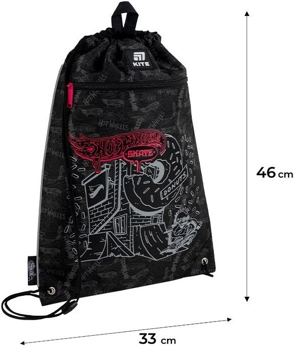 Сумка для взуття Kite 601M Hot Wheels-2 (hw25-601m-2)фото