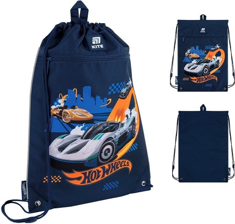 Сумка для взуття Kite 601M Hot Wheels-3 (hw25-601m-3)фото