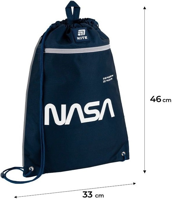 Сумка для взуття Kite 601M NASA (ns25-601m)фото