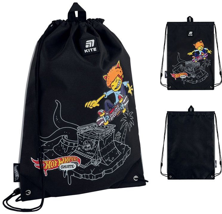 Сумка для взуття Kite 600M Hot Wheels-2 (hw25-600m-2)фото3