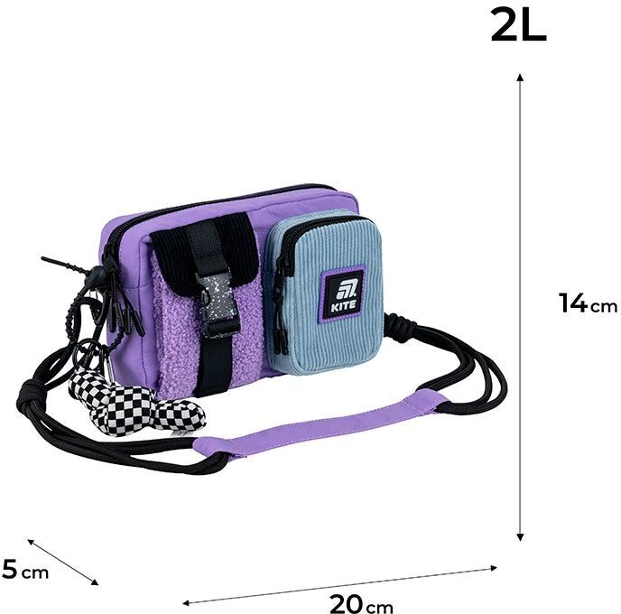 Сумка-кросбоді Kite Education teens 2522-2 (k25-2522-2)фото