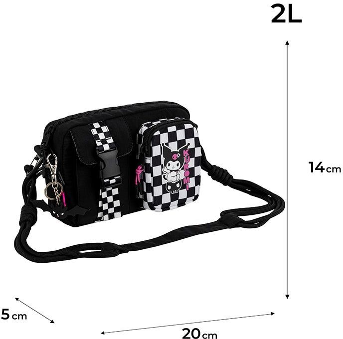 Сумка-кросбоді Kite Education teens 2522 Hello Kitty Kuromi (hk25-2522)фото