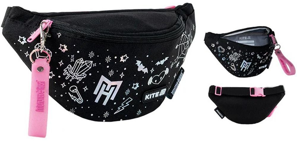 Сумка-бананка Kite детская 2577 Monster High (mh25-2577) фото 