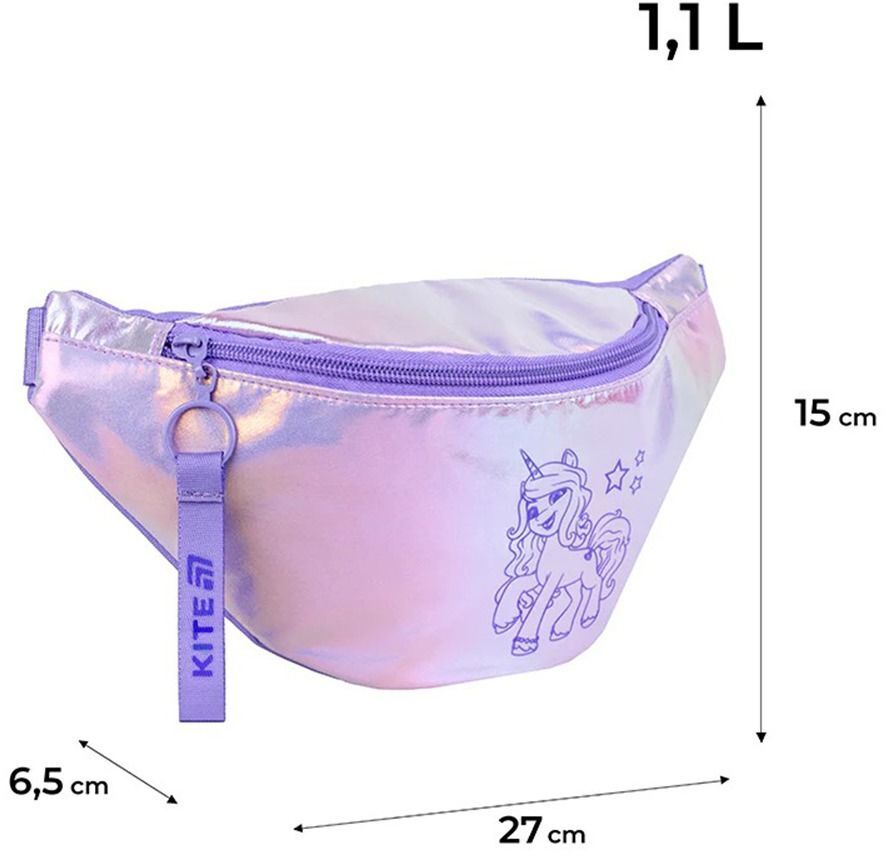 Сумка-бананка Kite дитяча 2577-2 My Little Pony (lp25-2577-2)фото