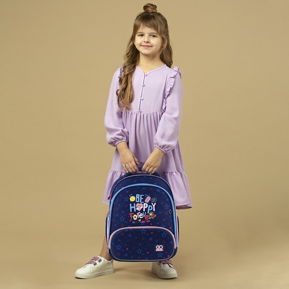 Рюкзак GoPack Education каркасный 597M-3 Be Happy (go24-597m-3) фото 