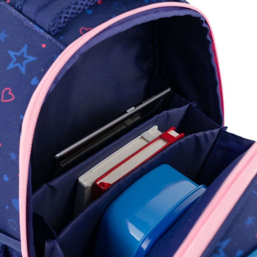 Рюкзак GoPack Education каркасный 597M-3 Be Happy (go24-597m-3) фото 