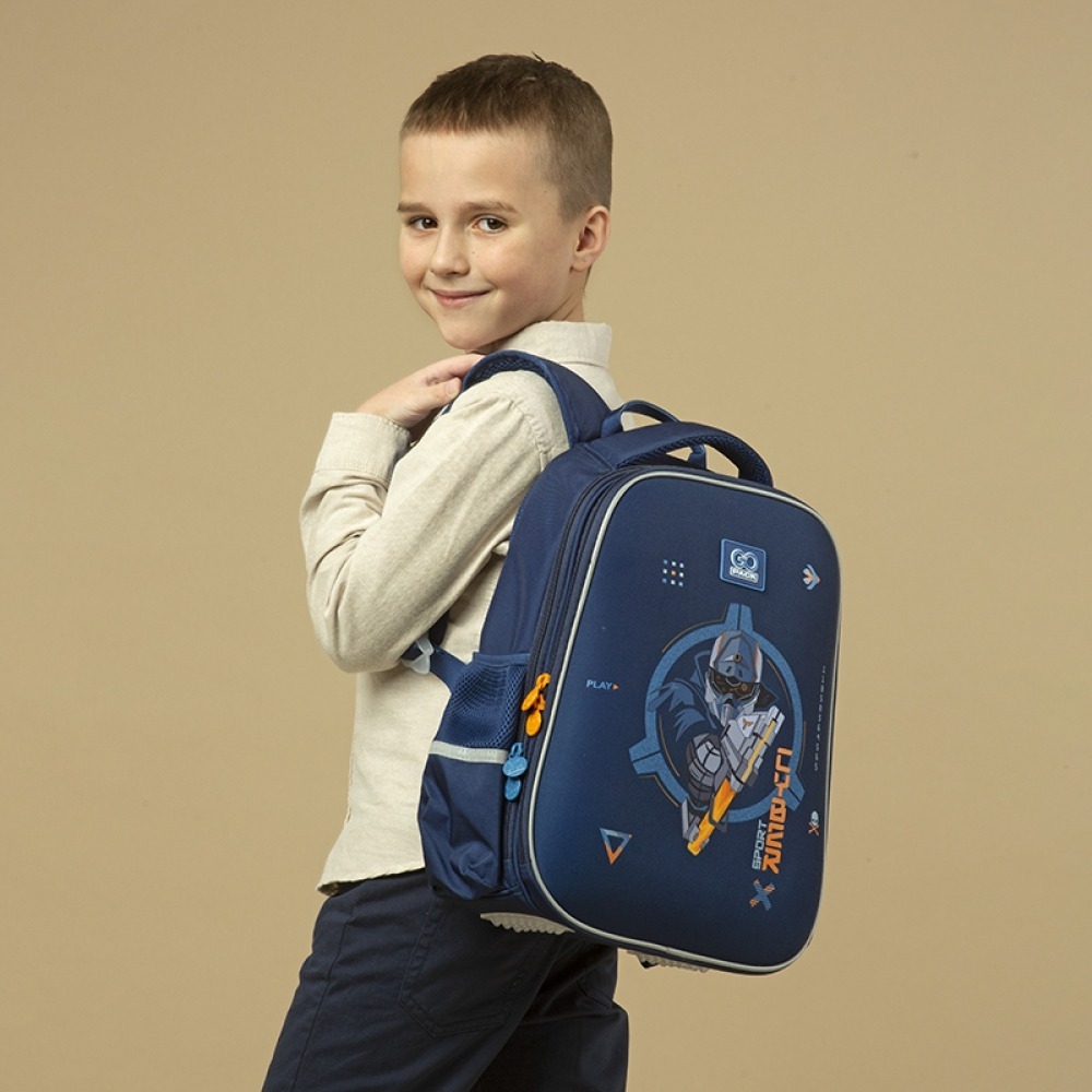 Рюкзак GoPack Education полукаркасный 165M-8 Cyber Game (go24-165m-8) фото 