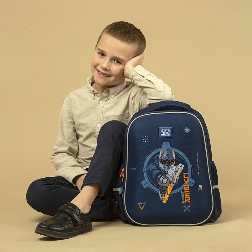 Рюкзак GoPack Education полукаркасный 165M-8 Cyber Game (go24-165m-8) фото 