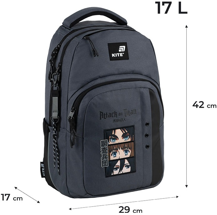 Рюкзак Kite Education teens 2578M Attack on Titan (at25-2578m)фото7