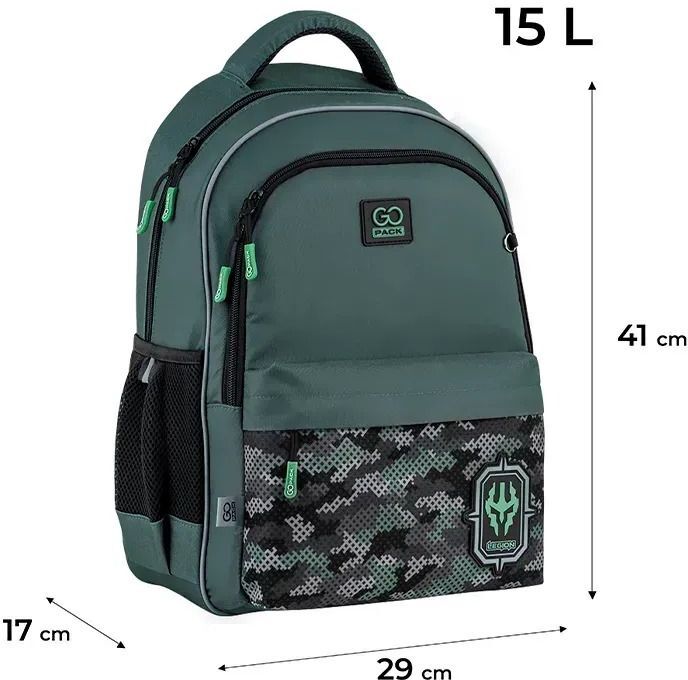 Рюкзак GoPack Education 182M Legion (go25-182m-5)фото7